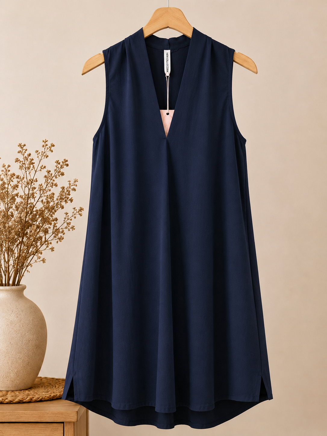 Vestido Corto | Escote V