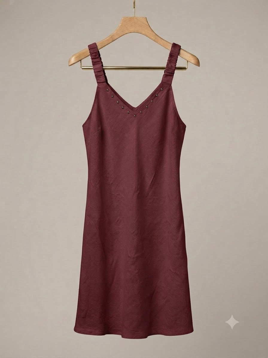 Vestido Corto | Tachuelas