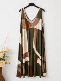 Vestido midi | Punto frío Talla Grande