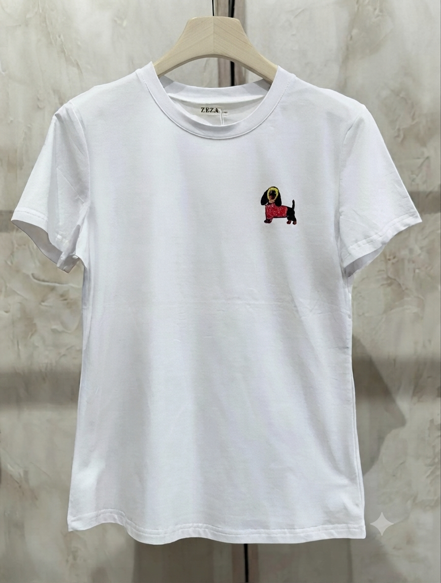 Camiseta Básica | Perro Pequeño