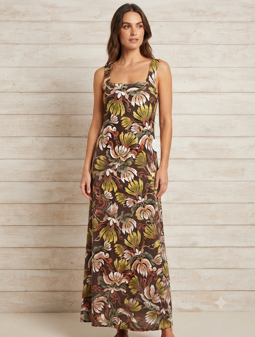 Vestido | Floral Punto Frío