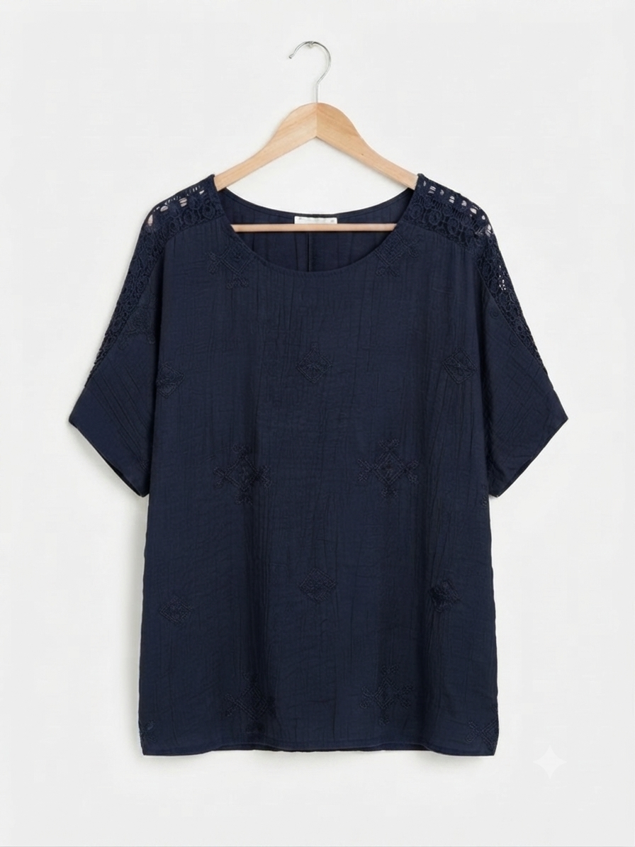 Blusa Bordada | Talla Grande