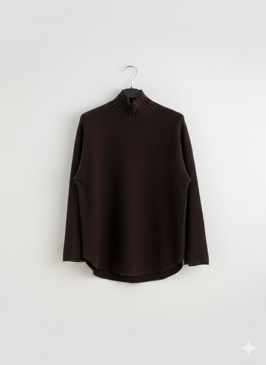 Jersey cuello cisne primavera