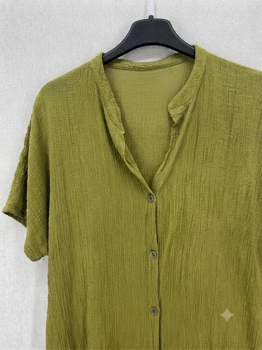 Camisa | Bambula Cuello Mao
