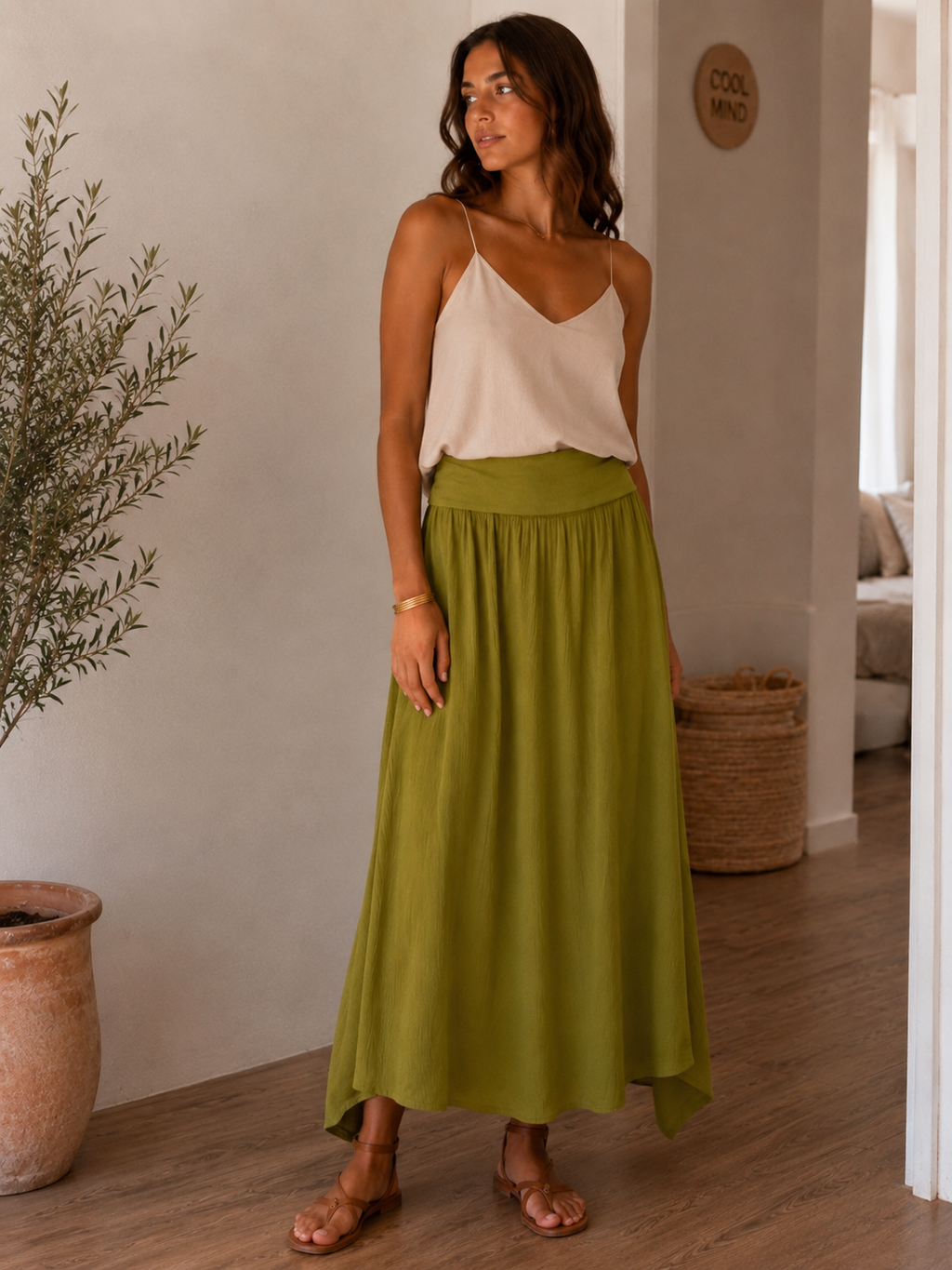 Vestido Largo | Falda Convertible Bambula