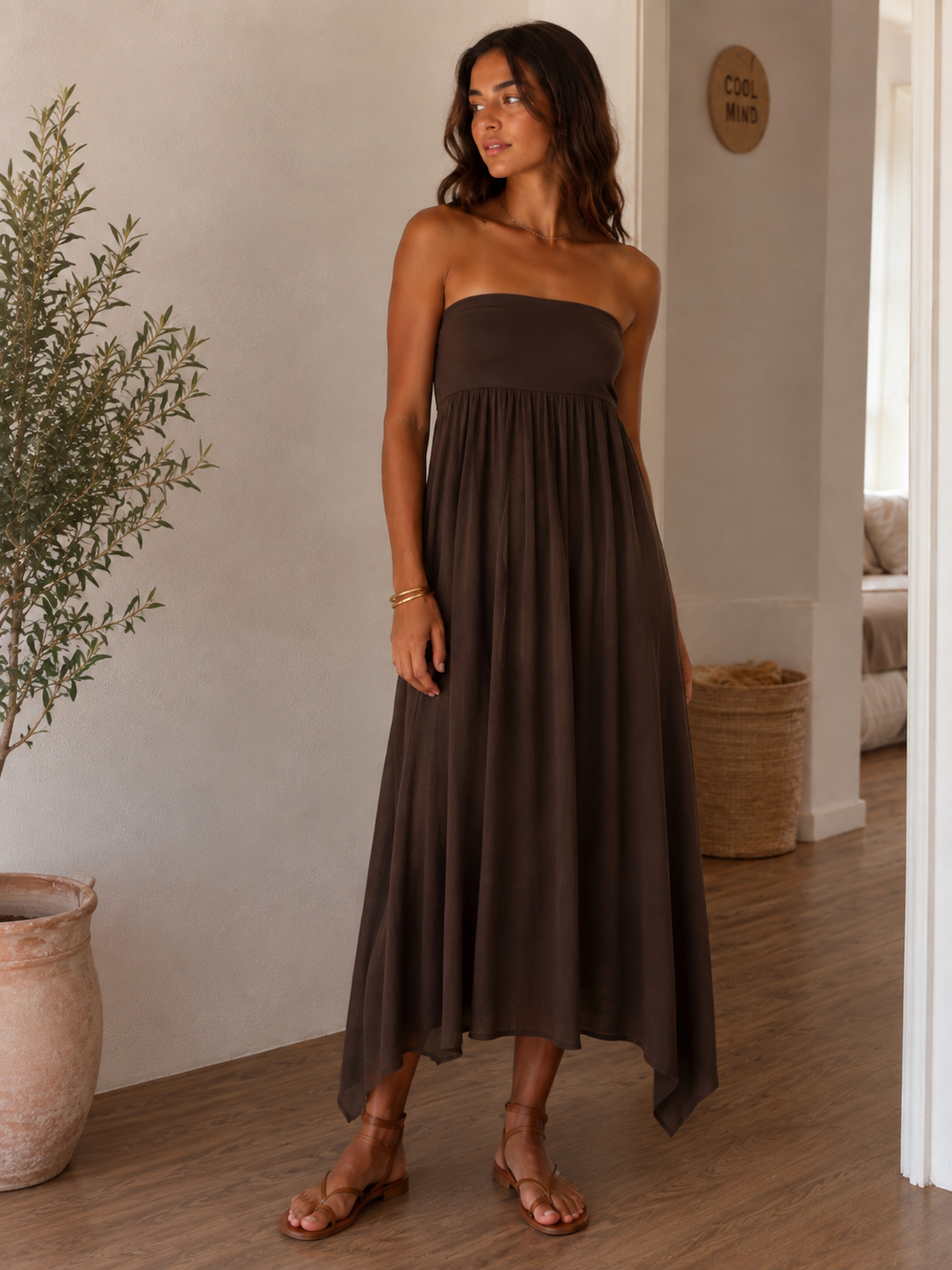 Vestido Largo | Falda Convertible Bambula