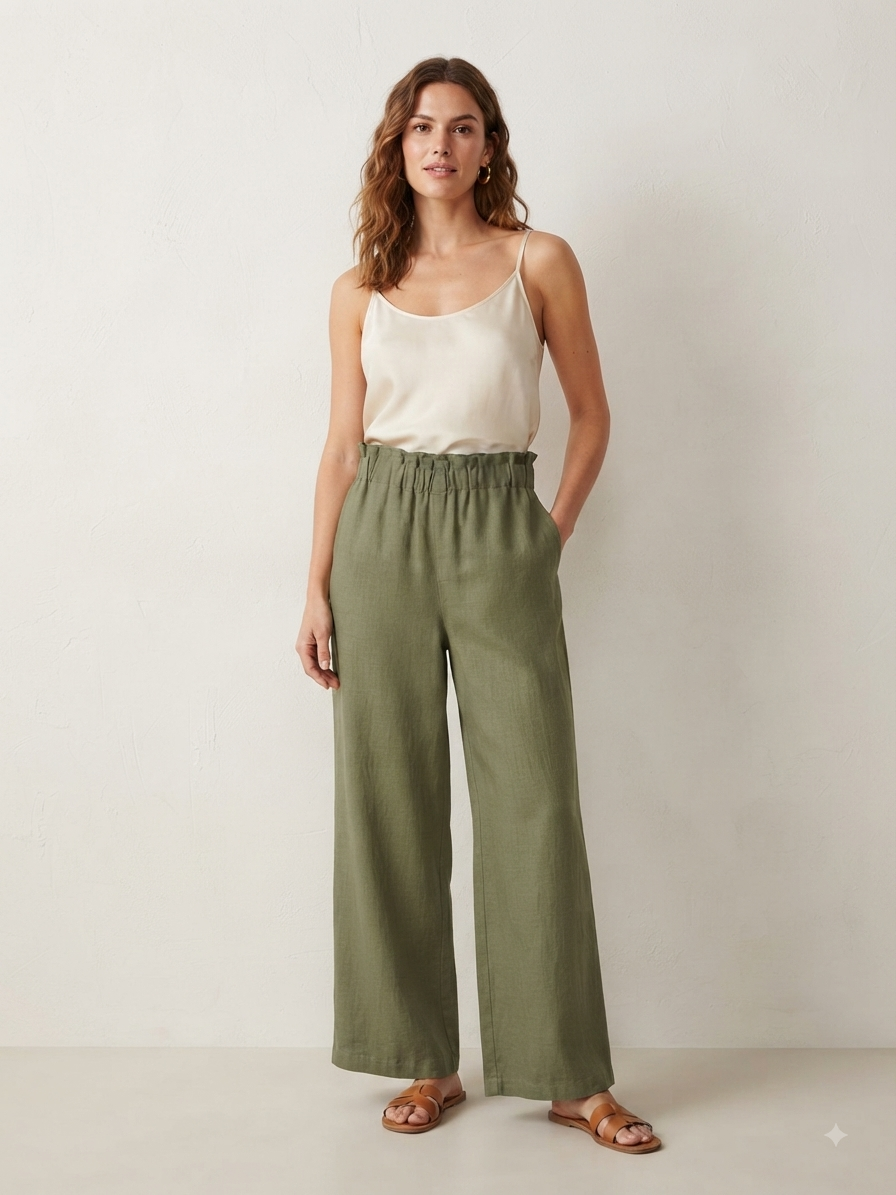 Pantalón Esencial | 55% lino