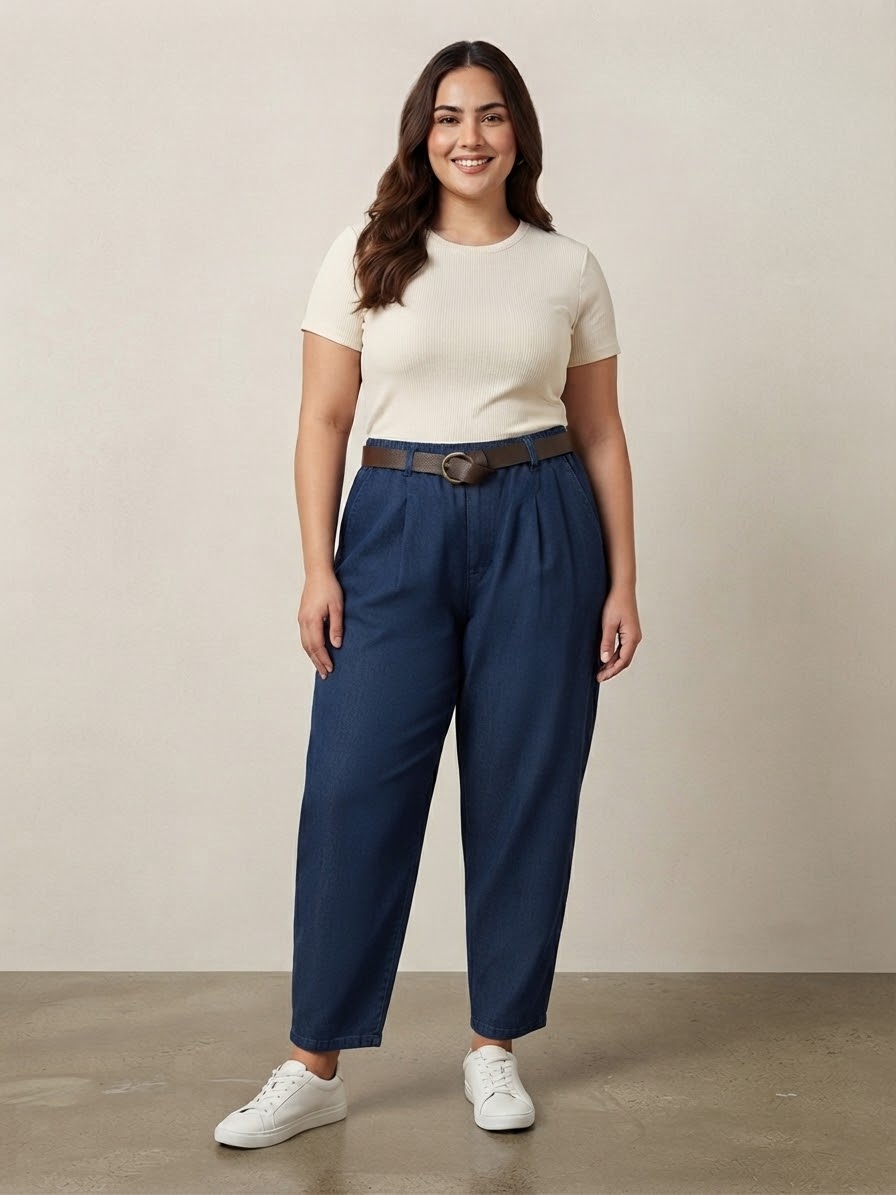PANTALÓN DENIM | ELÁSTICO