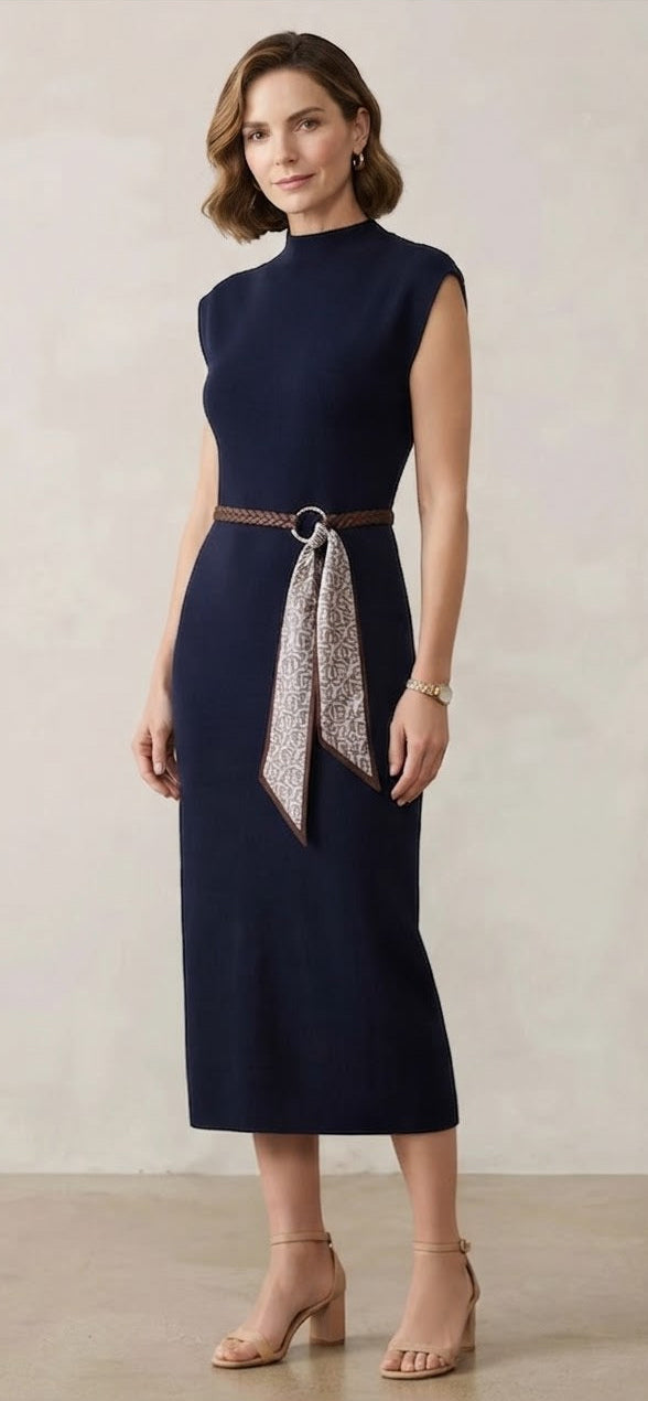 VESTIDO DE PUNTO | ZETA
