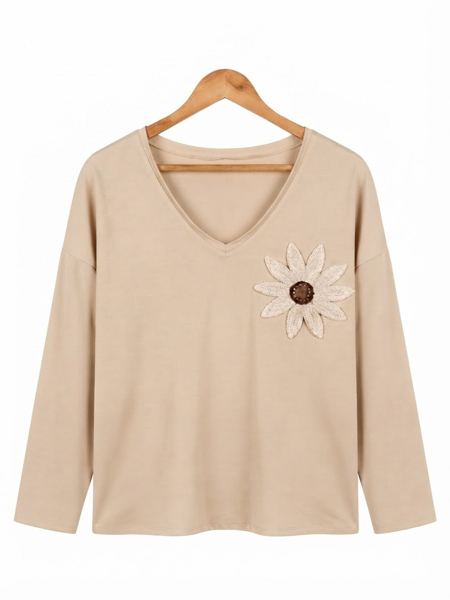 Camiseta Manga Larga | FLOR