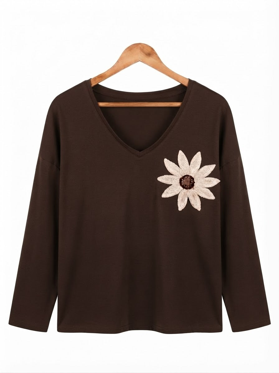 Camiseta Manga Larga | FLOR