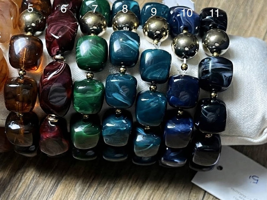 Pulseras Resina