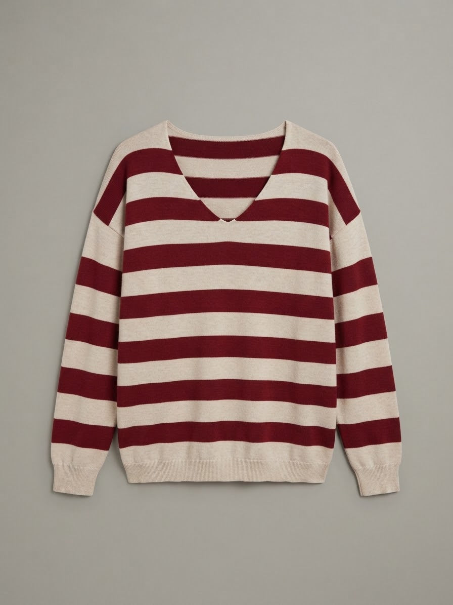 Jersey | Rayas Cuello en V