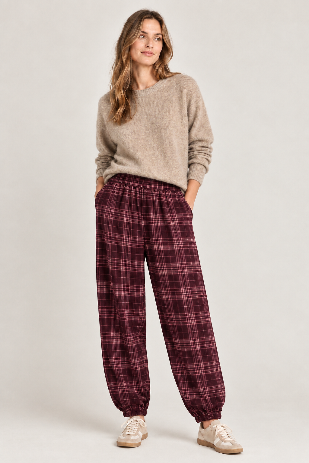 Pantalón Bombacho | Cuadros