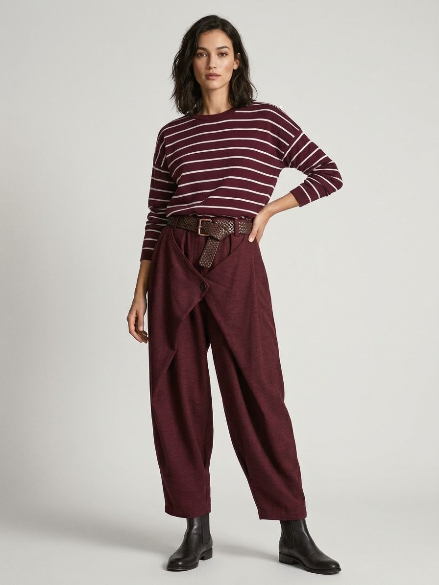Pantalón Barrel | Cruzado