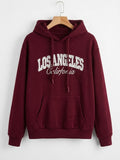 Sudadera "Los Angeles California" | Capucha y Felpa Interior