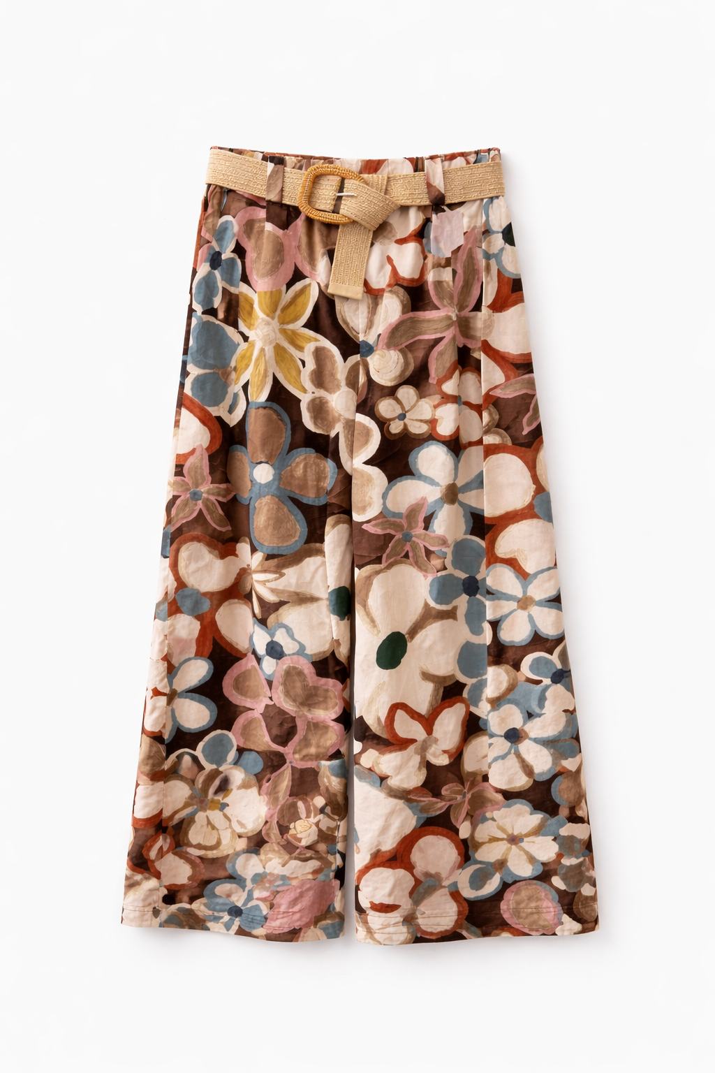 Pantalón "Palazzo" con Estampado Floral