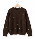 Jersey de Punto | Bordados de Flores