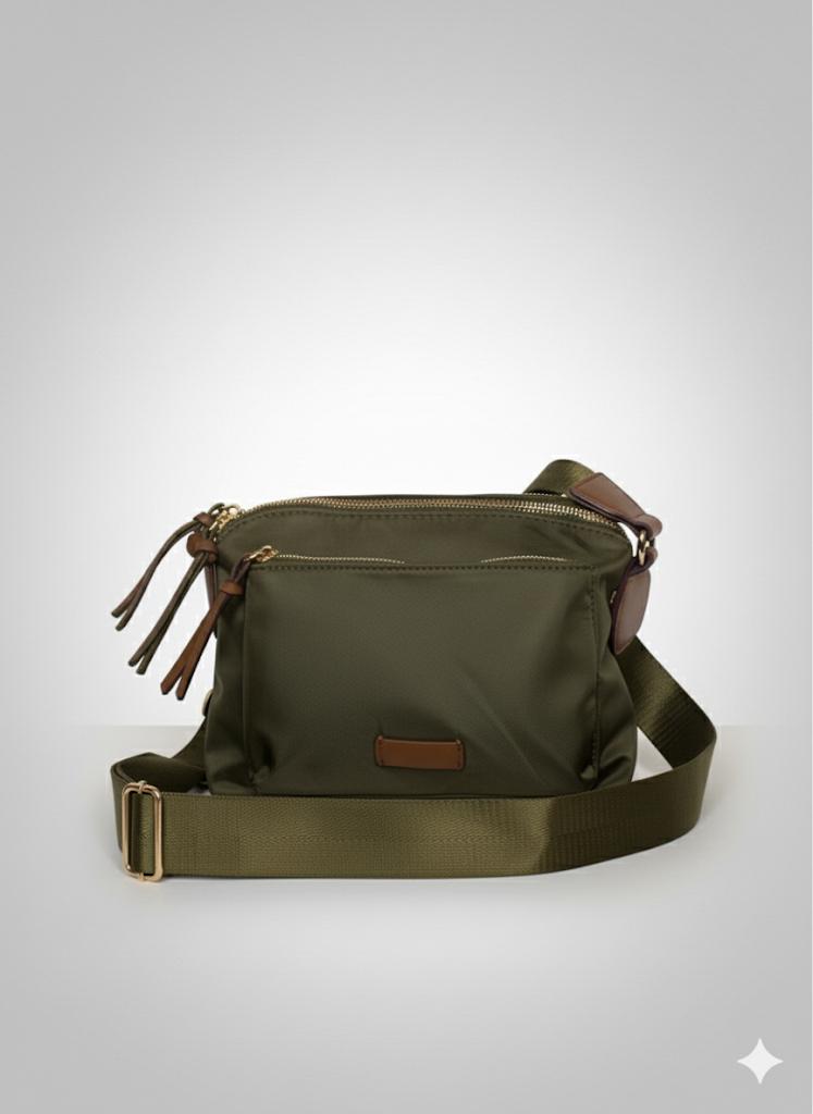 Bandolera compacta Multi-Bolsillos