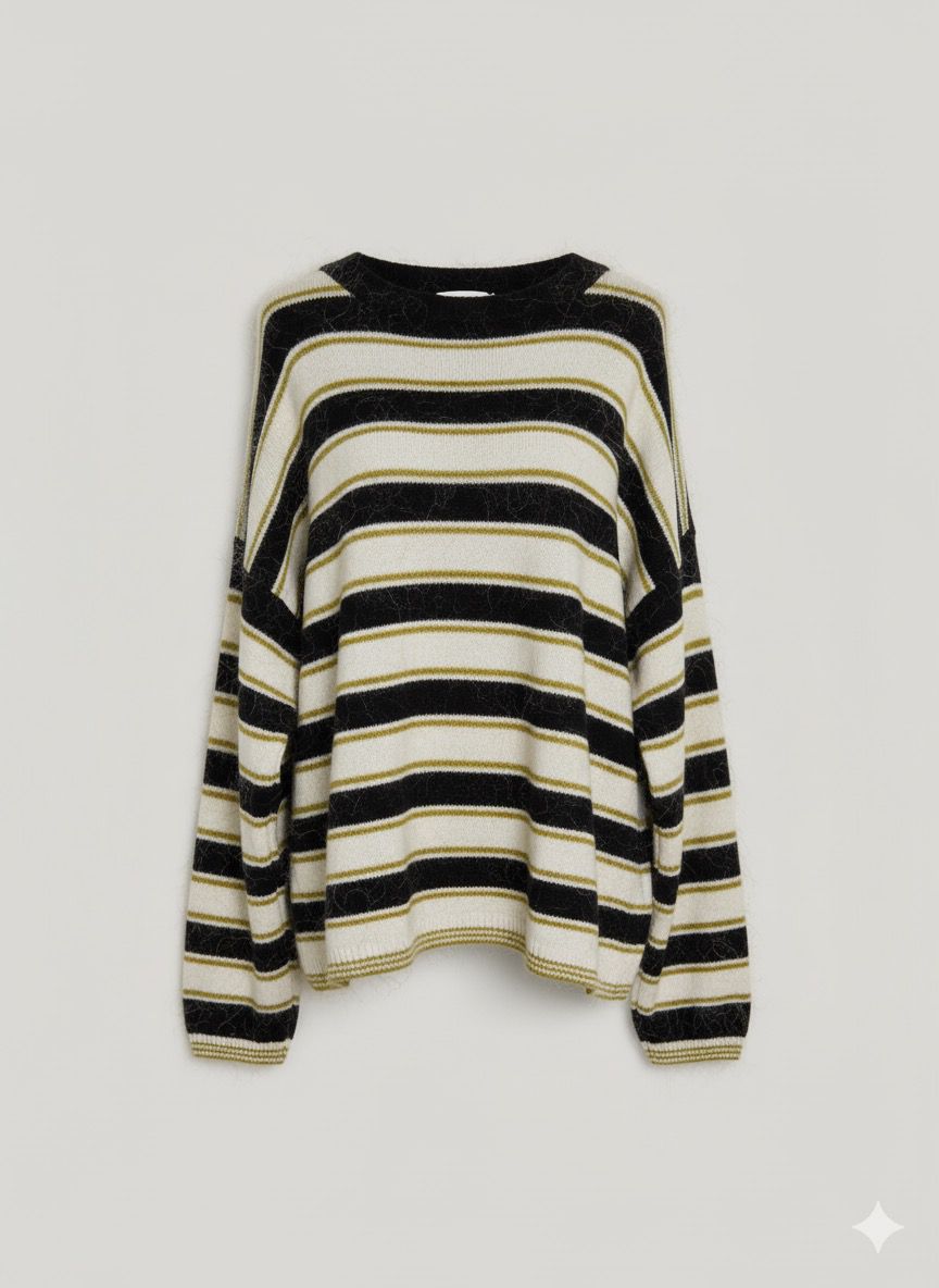 Jersey rayas talla grande