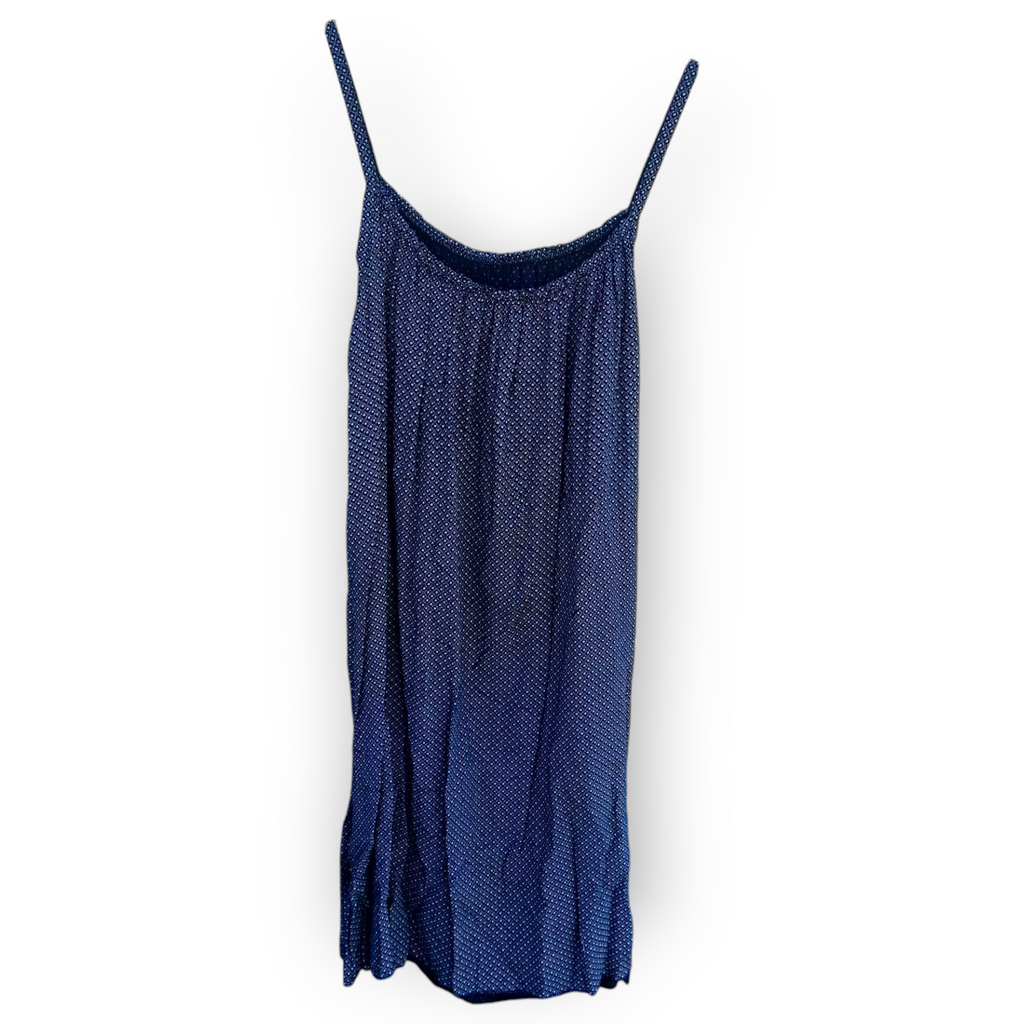Vestido Corto de Tirantes Finos con Estampado pequeño.