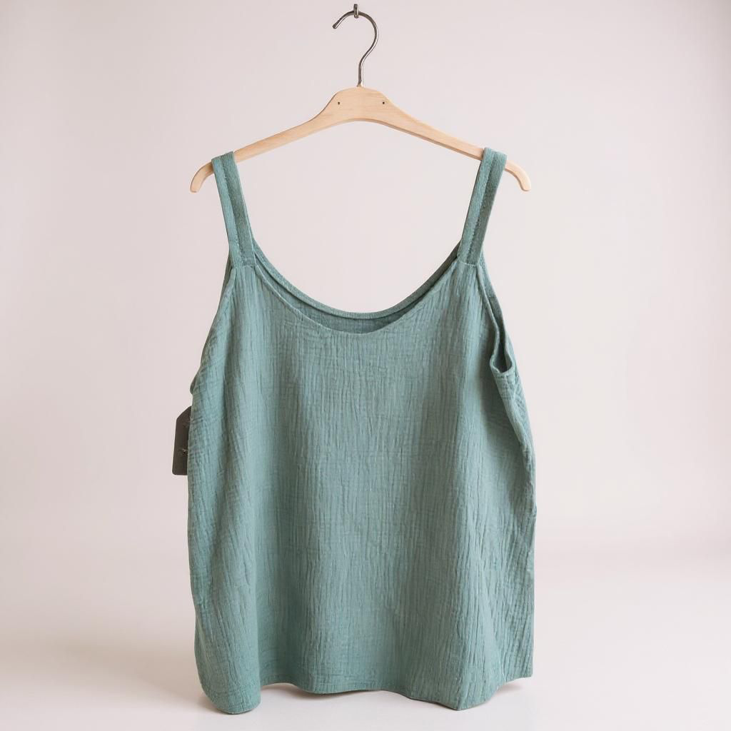 Camiseta de Tirantes Anchos de Bambula