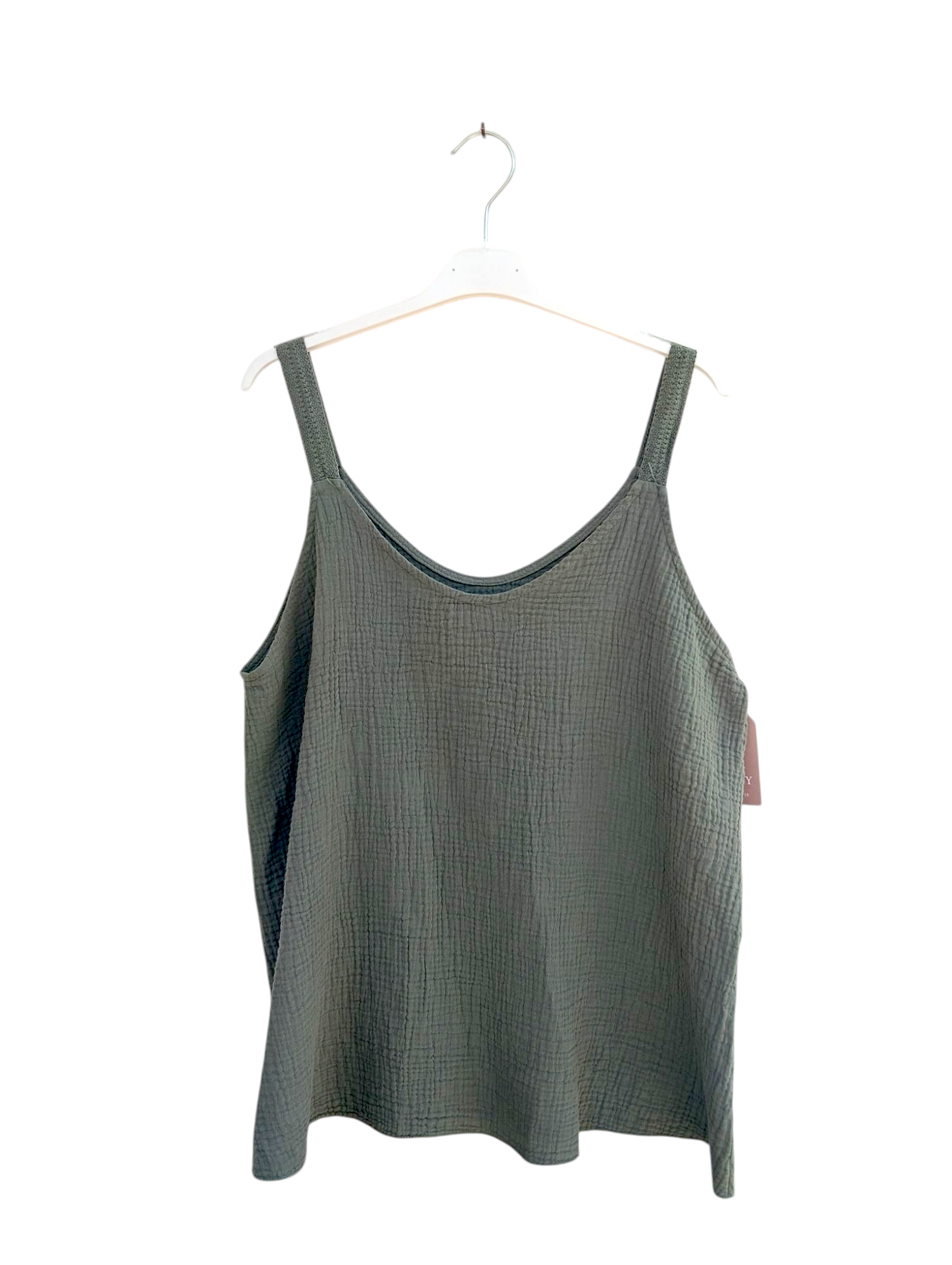 Camiseta de Tirantes Anchos de Bambula