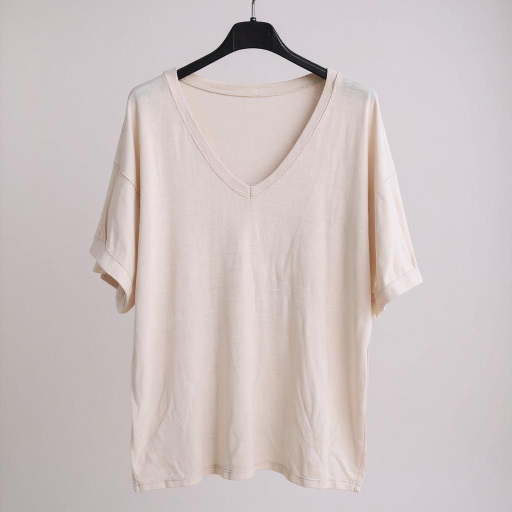 Camiseta básica manga corta talla grande