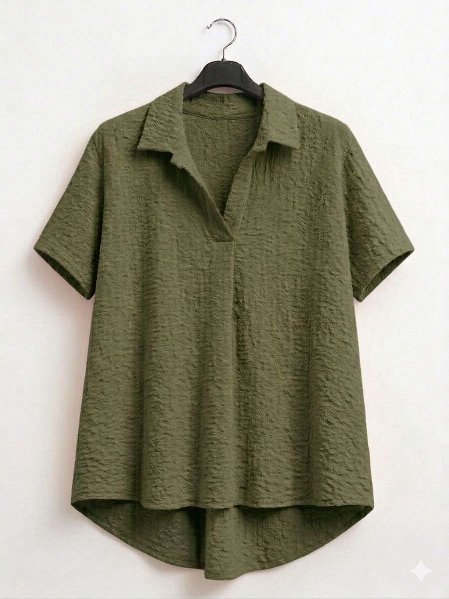 Blusa Crepé | Confort Talla Grande